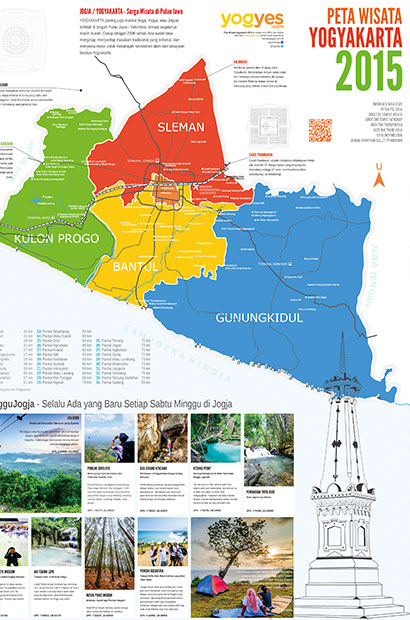 Halaman 1 Peta  Wisata  Yogyakarta  